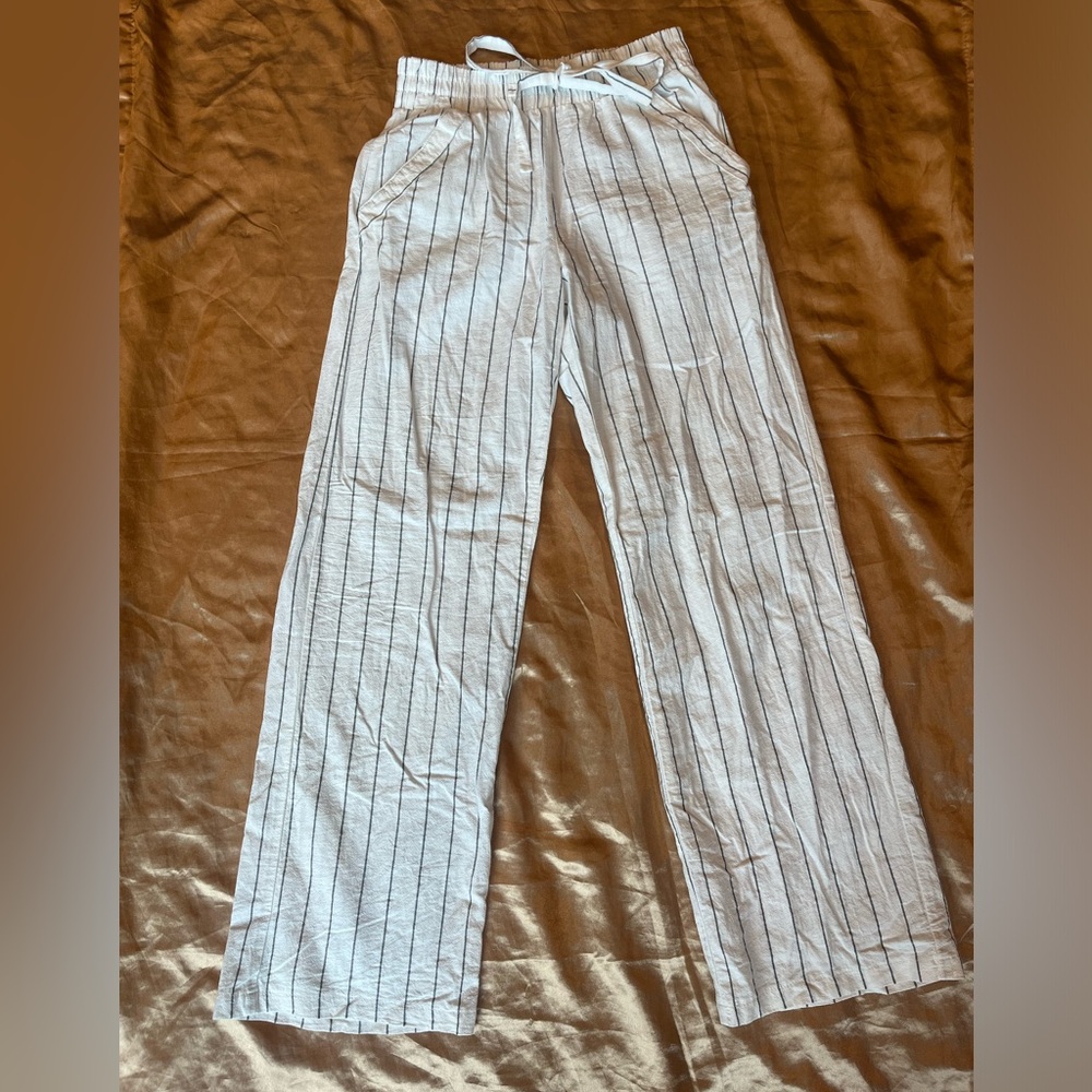 Flowy striped pants